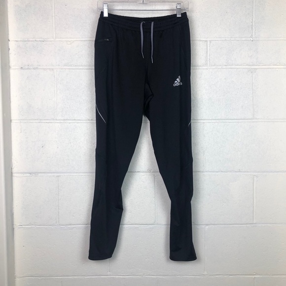 Adidas soccer pants zipper bottom Clearance